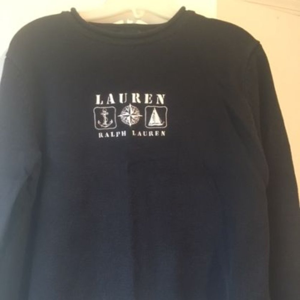 Black Lauren 100%cotton sweater